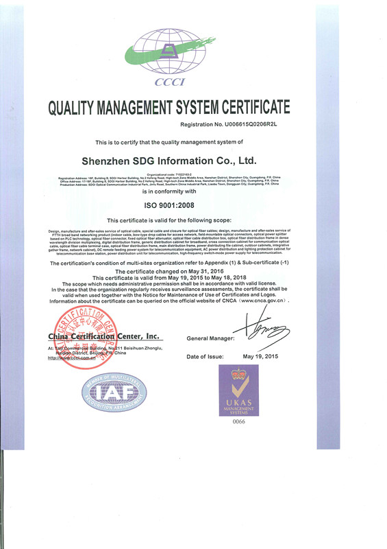 ISO9001:2008質(zhì)量管理體系